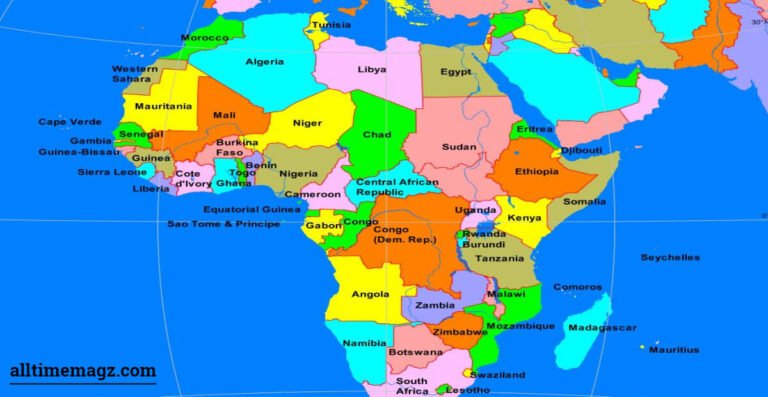 Map of Africa